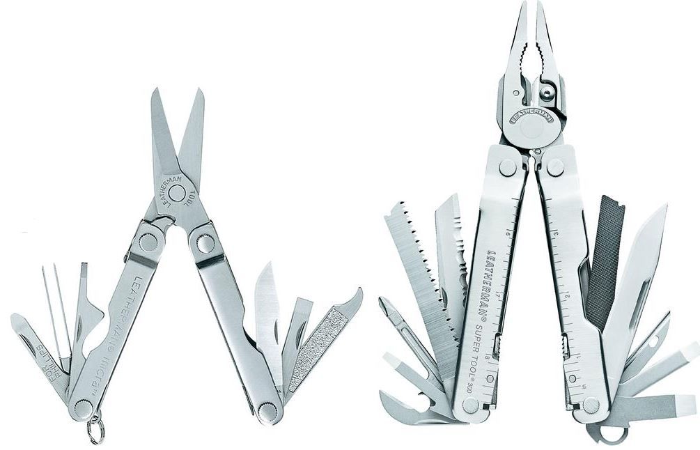 Leatherman Multitool Super Tool 300 + Micra Multitool LTG831702 für 69€ Leatherman Multitool Super Tool 300 + Micra Multitool LTG831702 für 69€