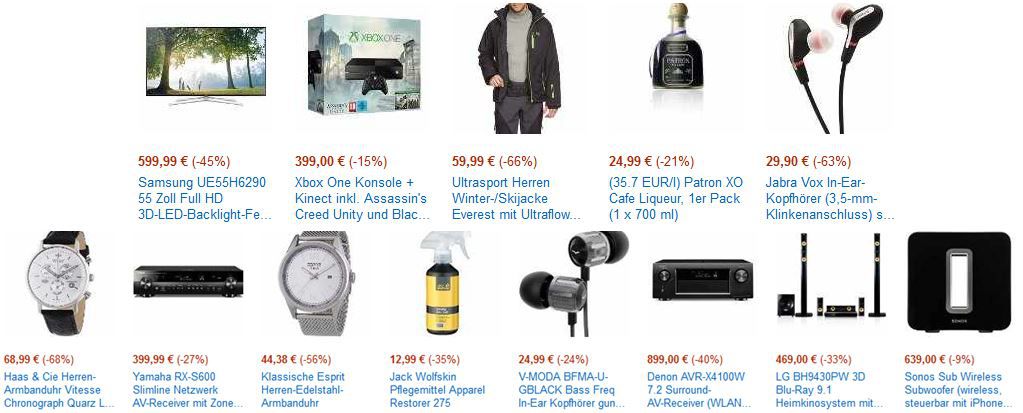 XBox one + Kinect inkl. AC Unity + Black Flag für 399€ - bei den letzten Amazon Blitzangeboten heute XBox one + Kinect inkl. AC Unity + Black Flag für 399€ bei den letzten Amazon Blitzangeboten heute