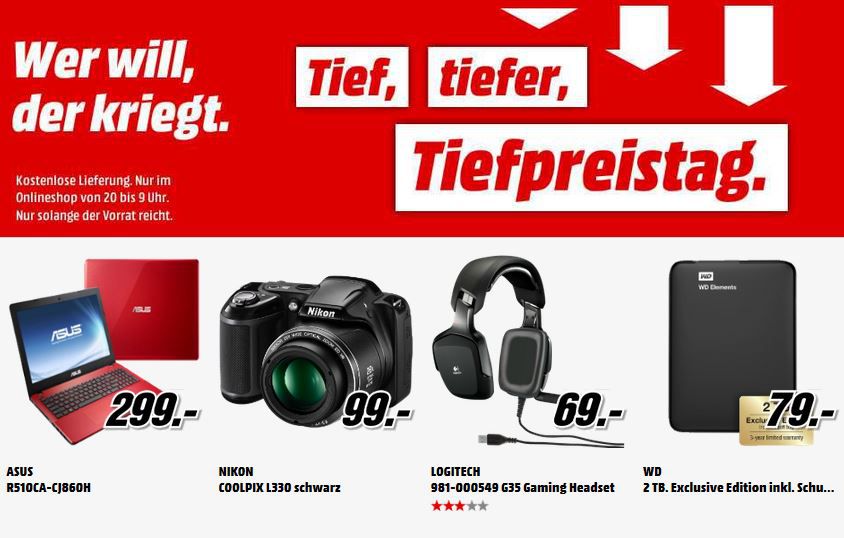 WD - ext. 2TB 2.5HDD für 79€ - De’Longhi Nespresso Citiz EN 166.B für effektiv 69€ - MediaMarkt Tiefpreisschicht! WD ext. 2TB 2.5HDD für 79€ De’Longhi Nespresso Citiz EN 166.B für effektiv 69€ MediaMarkt Tiefpreisschicht!