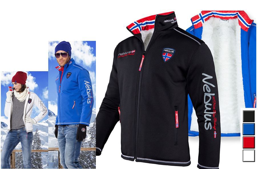 NEBULUS STYLER - Damen und Herren gefütterte Softshelljacke für 36,99€ NEBULUS STYLER Damen und Herren gefütterte Softshelljacke für 36,99€