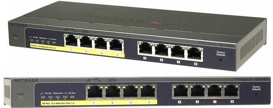 Netgear Gigabit 8-Port-Switch für 65,90€ Netgear Gigabit 8 Port Switch für 65,90€