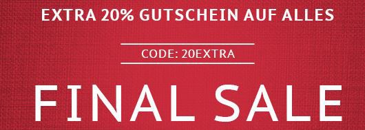 Final Sale mit extra Rabatt