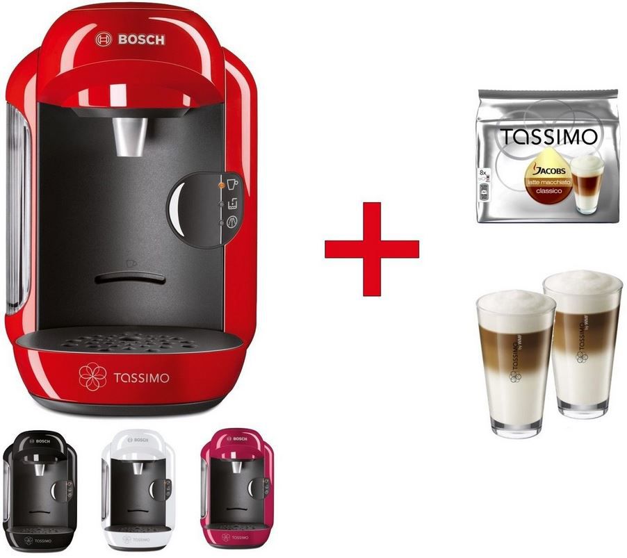 BOSCH TASSIMO VIVY Maschine + 2 WMF Becher + Jacobs Kapseln statt 83€ ab 34,99€ Update Tassimo BOSCH TASSIMO VIVY Maschine + 2 WMF Becher + Jacobs Kapseln statt 83€ ab 34,99€ Update