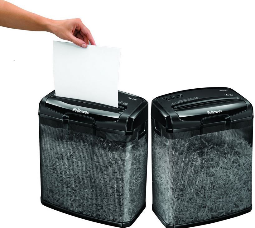 Fellowes Powershred M-6C Aktenvernichter - Schneideleistung 6 Blatt mit Partikelschnitt für 37,50€ Fellowes Powershred M 6C Aktenvernichter Schneideleistung 6 Blatt mit Partikelschnitt für 37,50€