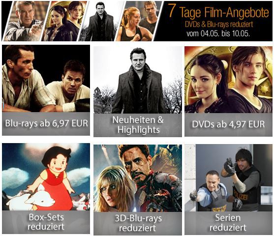 Box-Sets reduziert bei den 7 Tage Amazon Film Angeboten Box Sets reduziert bei den 7 Tage Amazon Film Angeboten