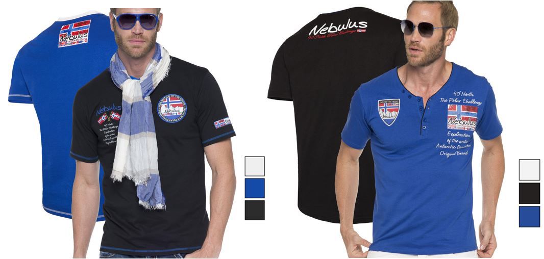 Nebulus Jordan oder Polo INATOR Herren Shirts für je 16,99€ Nebulus Jordan oder Polo INATOR Herren Shirts für je 16,99€