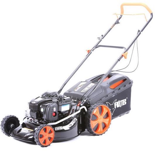 FUXTEC FX-RM18BS - Benzin Rasenmäher mit Briggs&Stratton Motor und 46cm Schnittbreite für 199€ FUXTEC FX RM18BS Benzin Rasenmäher mit Briggs&Stratton Motor und 46cm Schnittbreite für 199€