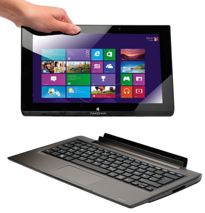 MEDION AKOYA P2212T MD 99288 - 11,6 MEDION AKOYA P2212T MD 99288 11,6 Touch Notebook mit 500GB + 64GB Flash für 229,99€