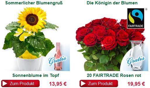 Blumen Angebot