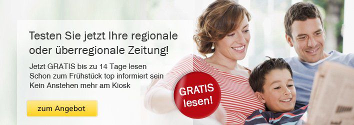 Tageszeitung gratis testen