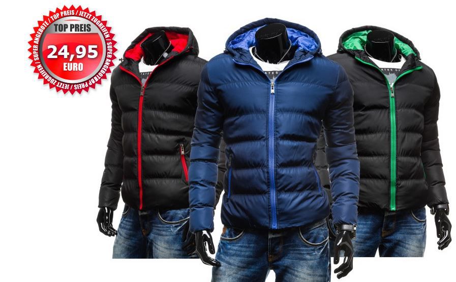 Bolf Extreme 14 Herren Steppjacke für je 24,95€ Bolf Extreme 14 Herren Steppjacke für je 24,95€