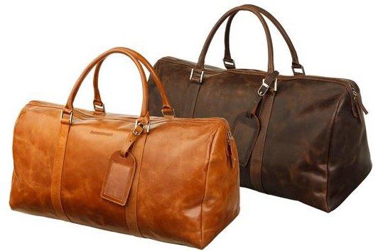 Leder-Reisetasche