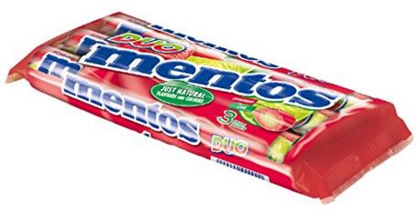 Mentos Erdbeere-Limette Duo