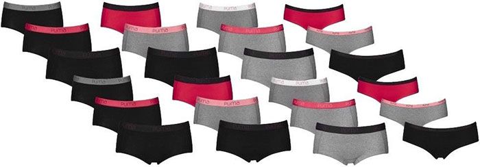 Puma 6er Pack Hipster für je Pack 15,99€ (statt 28€) Puma 6er Pack Hipster für je Pack 15,99€ (statt 28€)