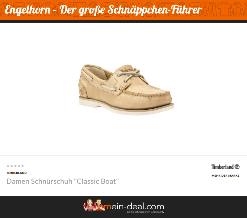 Der klassische Timberland-Schuh