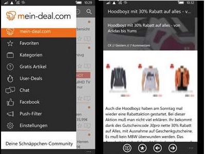 Neue Mein-Deal.com Windows Phone App testen und Preise gewinnen Neue Mein Deal.com Windows Phone App testen und Preise gewinnen