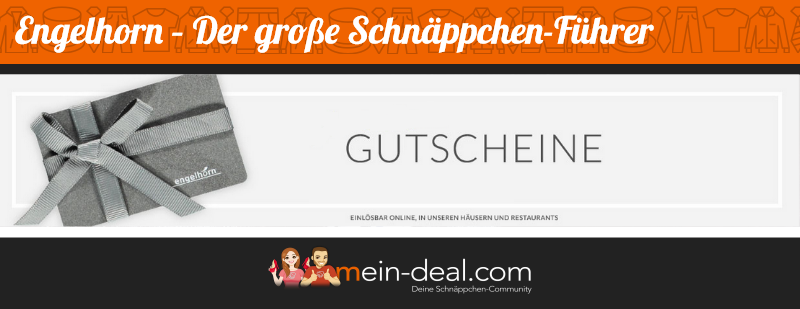 Der große engelhorn-Schnäppchenführer Der große engelhorn Schnäppchenführer