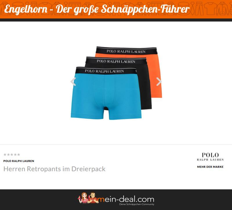 Drei bunte Retropants von Polo Ralph Lauren