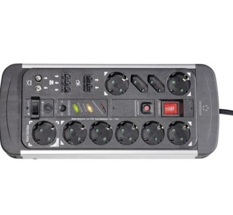 renkforce 1296315 - 10fach Master/Slave-Steckdosenleiste für 24,99€ renkforce 1296315 10fach Master/Slave Steckdosenleiste für 24,99€