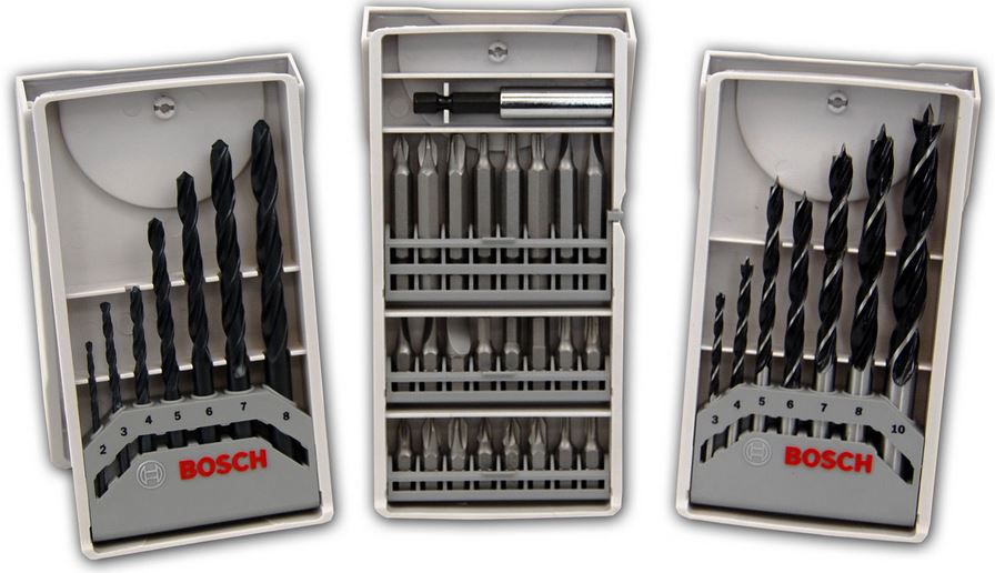 Bosch Bit- und Bohrer-Set 39-tlg. für nur 9,99€ Bosch Bit und Bohrer Set 39 tlg. für nur 9,99€
