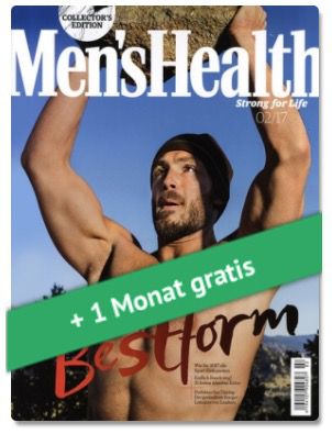 3 Ausgaben Men's Health für 16,20€ inkl. 15€ Amazon Gutschein 3 Ausgaben Mens Health für 16,20€ inkl. 15€ Amazon Gutschein