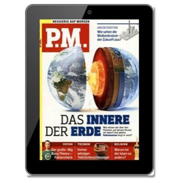 P.M. Magazin - E-Paper Jahresabo für 35,04€ + 30€ Gutschein P.M. Magazin E Paper Jahresabo für 35,04€ + 30€ Gutschein