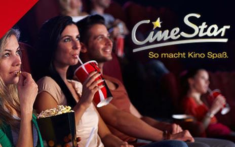 5 Cinestar Einzel-Tickets inkl. Loge für 2D-Filme für 27,50€ (statt 45€) 5 Cinestar Einzel Tickets inkl. Loge für 2D Filme für 27,50€ (statt 45€)
