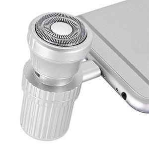 Elektrischer Rasierer fürs Smartphone (USB-C, Micro USB oder 8-Pin für iPhone) ab 1,77€ Elektrischer Rasierer fürs Smartphone (USB C, Micro USB oder 8 Pin für iPhone) ab 1,77€