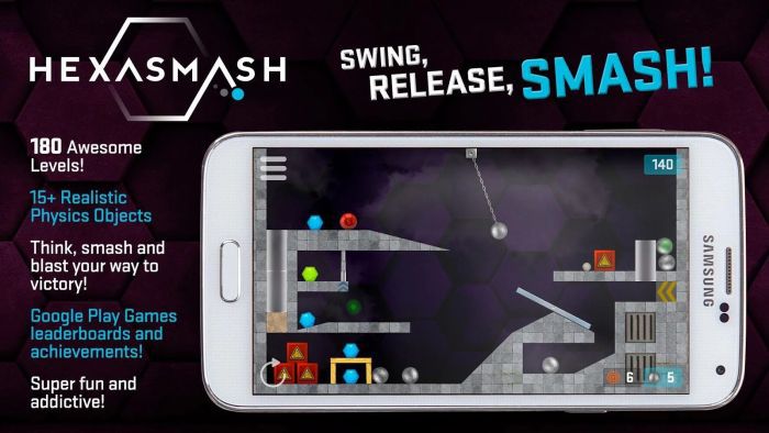 Hexasmash Pro (Android) gratis statt 3,39€ Hexasmash Pro (Android) gratis statt 3,39€