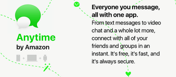 Amazon Amazon Anytime Neuer WhatsApp Konkurrent?