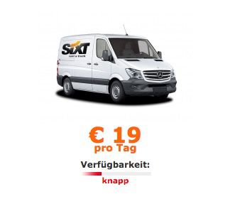 Sixt mercedes sprinter 313