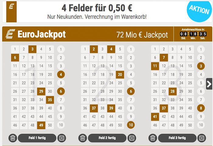 Gewinnzahlen Lotto Bayern