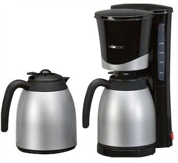 Kaffeemaschine Clatronic KA 3328 mit 2 Thermoskannen für 29€ (36€)