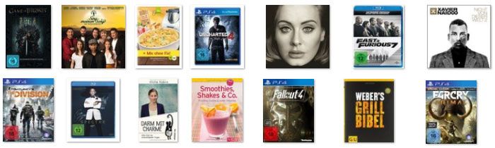 Bis zu 20€ Rabatt auf gebrauchte DVDs & Blu rays oder Games bei Medimops