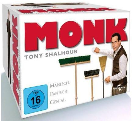 Monk   Die komplette Serie   auf 32 DVDs statt 39€ für 27,05€