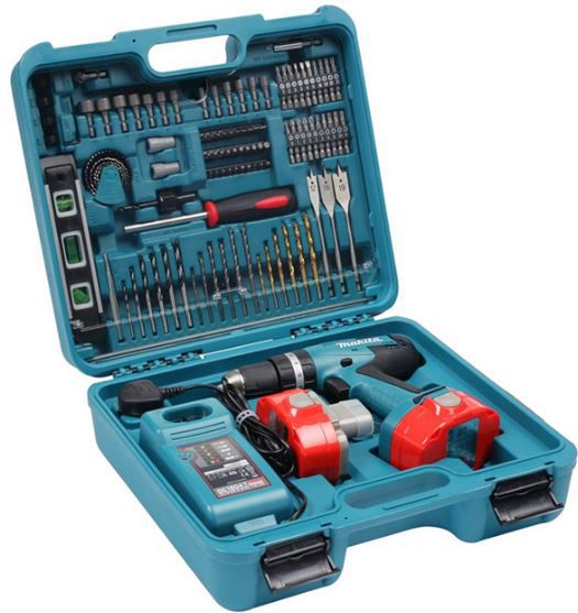 Makita 8391 DWPETK - 18 Volt Schlag- Bohr- Akkuschrauber inkl. 101tlg. Set für 139,99€ - Update Makita 8391 DWPETK 18 Volt Schlag Bohr Akkuschrauber inkl. 101tlg. Set für 139,99€ Update