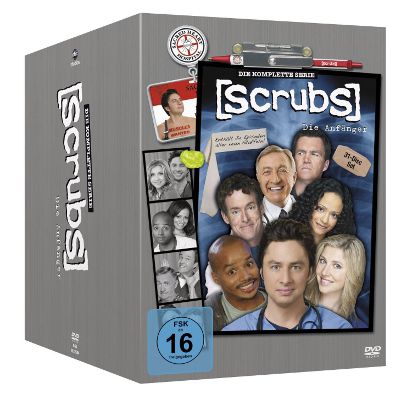 Scrubs Staffel 1 9 DVD Box für 29,99€ (statt 73€)