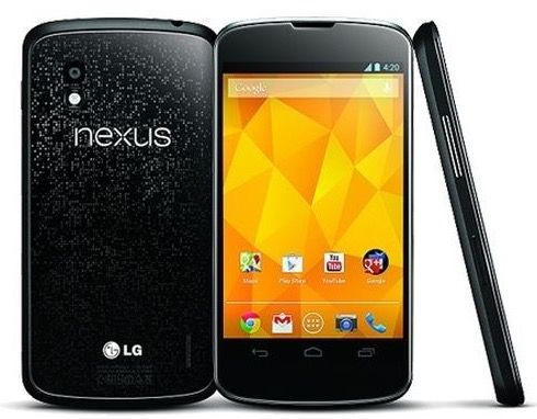 LG Nexus 4 E960 schwarz 8GB Android Smartphone ohne Simlock für 39,90€