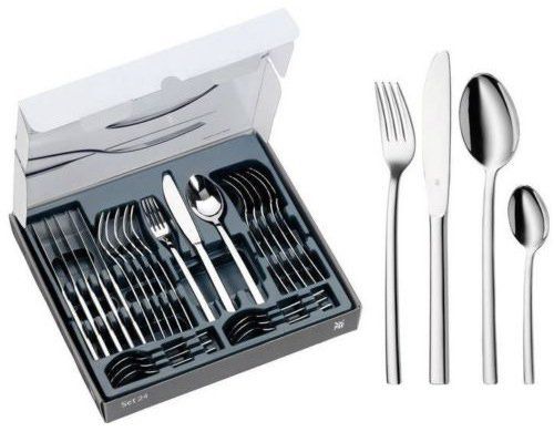 WMF Miami   24 teiliges Edelstahl Besteck Set für 63,99€ (statt 78€)