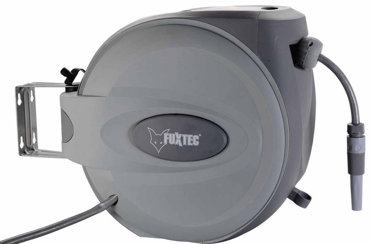 Fuxtec M20evo, Automatik 20m Wasserschlauchaufroller für 39,90€ - Update Fuxtec M20evo, Automatik 20m Wasserschlauchaufroller für 39,90€ Update