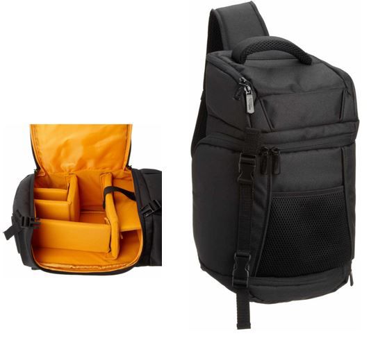 Amazon Basic RFQ359 - kleiner Sling Rucksack für SLR Kameras für 22,03€ Amazon Basic RFQ359 kleiner Sling Rucksack für SLR Kameras für 22,03€