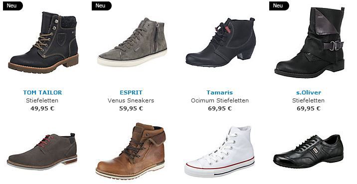 mirapodo mit 20% Rabatt auf (fast) alle Schuhe wie Buffalo, s.Oliver, Nike, Convese, Adidas oder Skechers.... - Update! mirapodo mit 20% Rabatt auf (fast) alle Schuhe wie Buffalo, s.Oliver, Nike, Convese, Adidas oder Skechers.... Update!