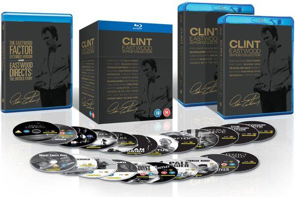 Clint Eastwood   20 Film Blu ray Collection für 39,48€ (statt 112€)