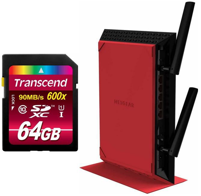 Netgear EX6200-100PES WiFi Range Extender für 89€ - Transcend Ultimate-Speed SDXC - 64GB Speicherkarte Class 10 für 33,90€ Netgear EX6200 100PES WiFi Range Extender für 89€ Transcend Ultimate Speed SDXC 64GB Speicherkarte Class 10 für 33,90€