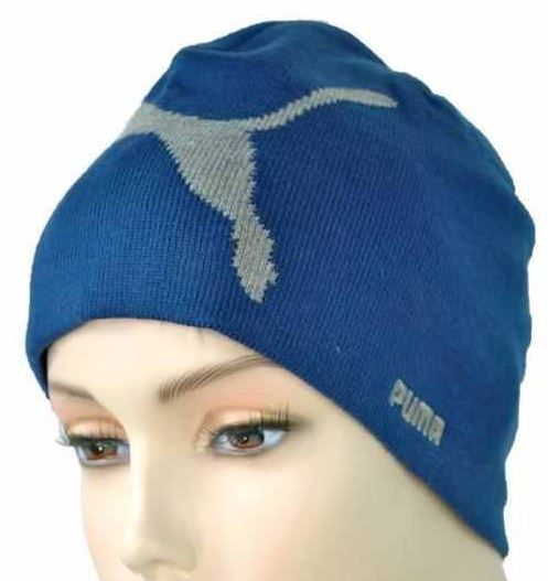 PUMA Big Cat Beanie - für Damen und Herren in blau für je 9,99€ PUMA Big Cat Beanie für Damen und Herren in blau für je 9,99€