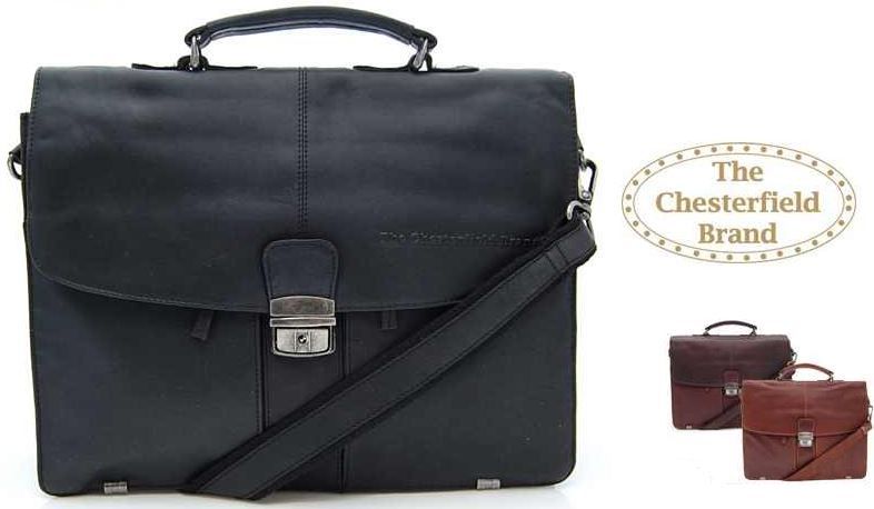 Chesterfield LB-093 - edle Leder Retro oder Vintage Laptoptasche statt 155€ für je 75,90€ Chesterfield LB 093 edle Leder Retro oder Vintage Laptoptasche statt 155€ für je 75,90€