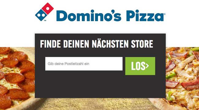 50% Rabatt bei Dominos Pizza dank Gutschein