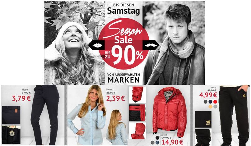H.I.S., D & A, Frank NY, Sucker Grand und andere ausgewählte Marken mit 90% Rabatt bei den Hoodboyz - Update H.I.S., D & A, Frank NY, Sucker Grand und andere ausgewählte Marken mit 90% Rabatt bei den Hoodboyz Update