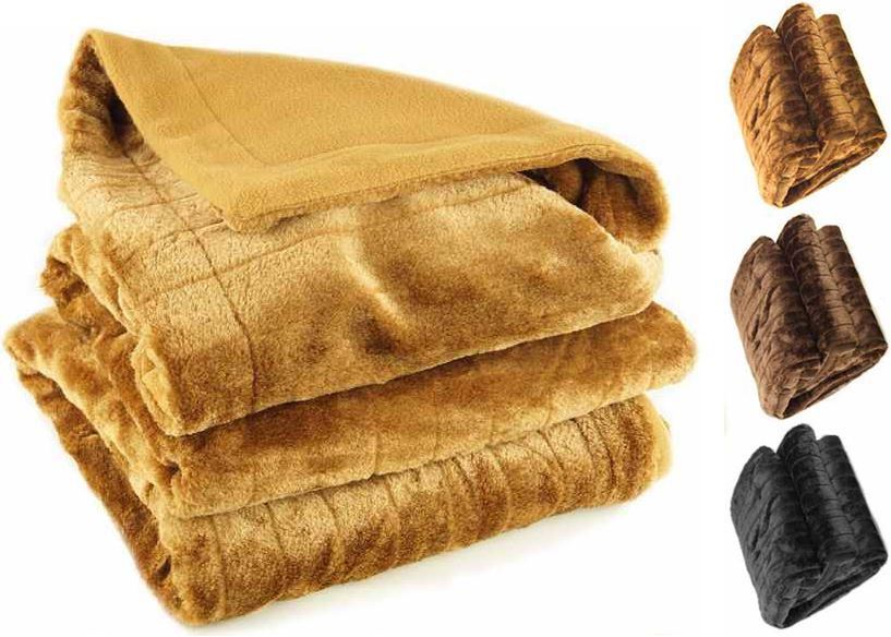 Beautissu - Kuscheldecke 150x200cm in Felloptik für je 17,99€ Beautissu Kuscheldecke 150x200cm in Felloptik für je 17,99€