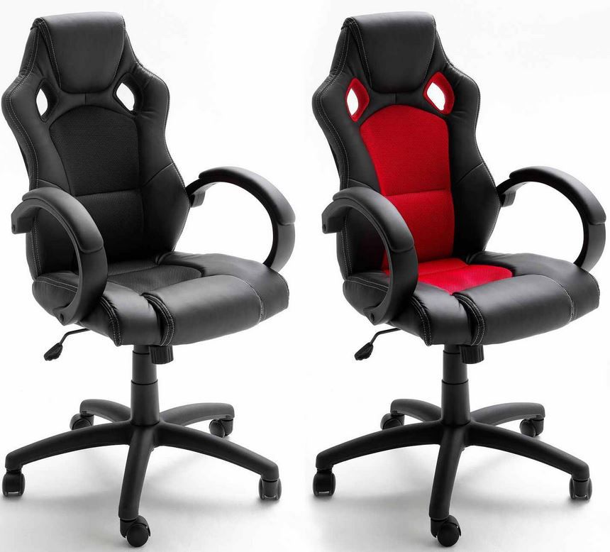 MCA Rocco - Bürostuhl in Racer-Optik für 69€ inkl. Versand MCA Rocco Bürostuhl in Racer Optik für 69€ inkl. Versand